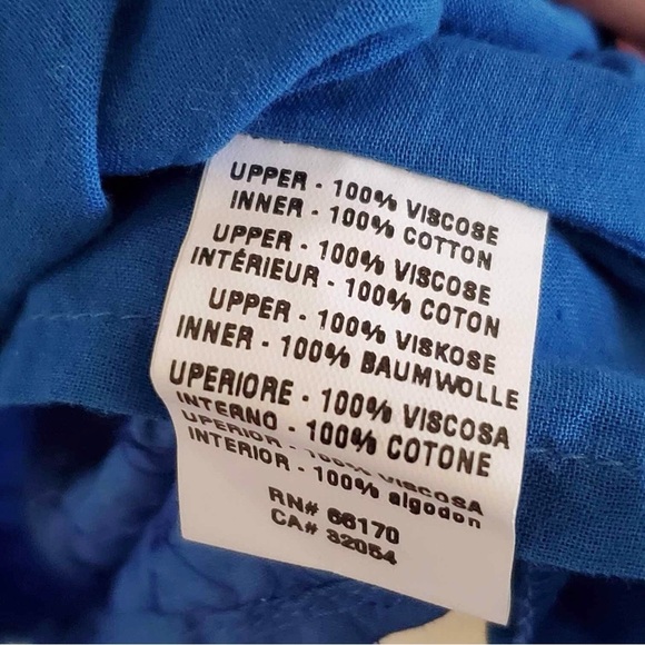 Anthropologie Gabriela Beaded Cami Bl-nk Blank London Medium Blue - Picture 8 of 9